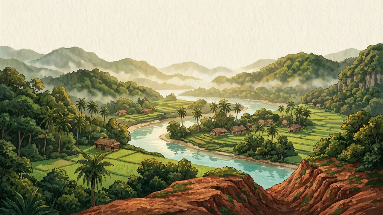 Painted illustration of Pai
